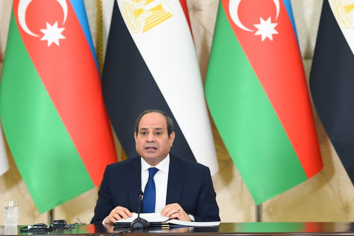 President of the Arab Republic of Egypt Abdel Fattah El-Sisi