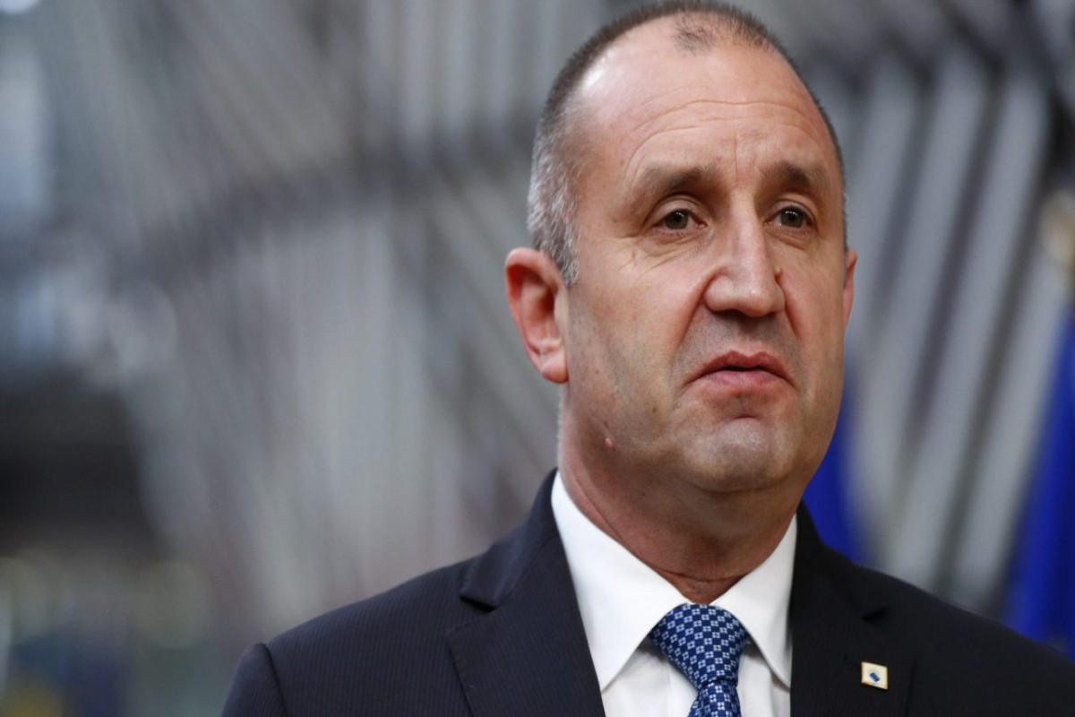 Bulgarian President Rumen Radev