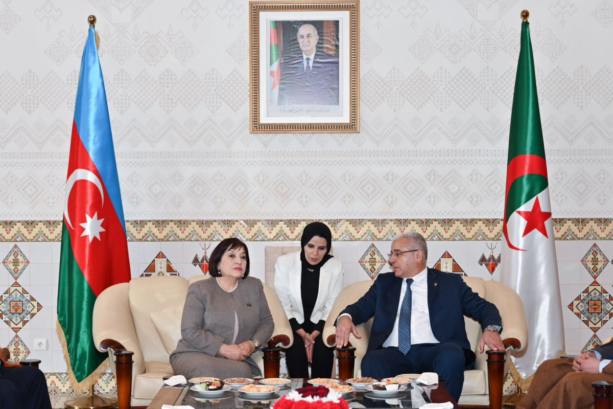 Chair of Azerbaijani Parliament arrives in Algeria on a working visit