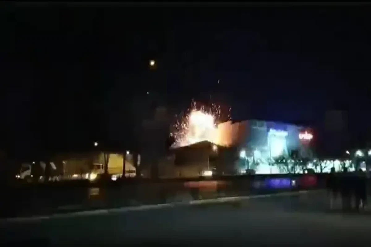 Iran says explosion at military site in Isfahan caused by drone attack-VIDEO 