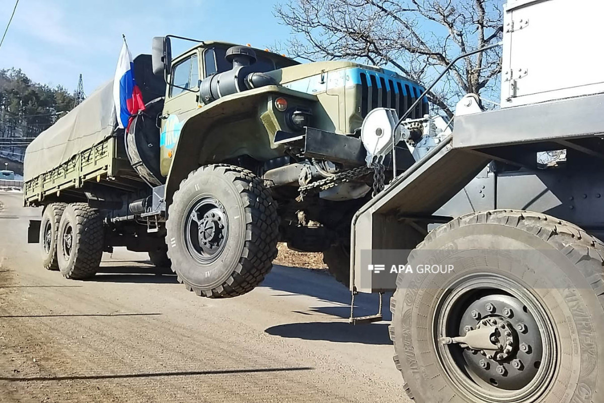 14 vehicles passed freely through Azerbaijaacn's Lachin-Khankendi road today-PHOTO -VIDEO 