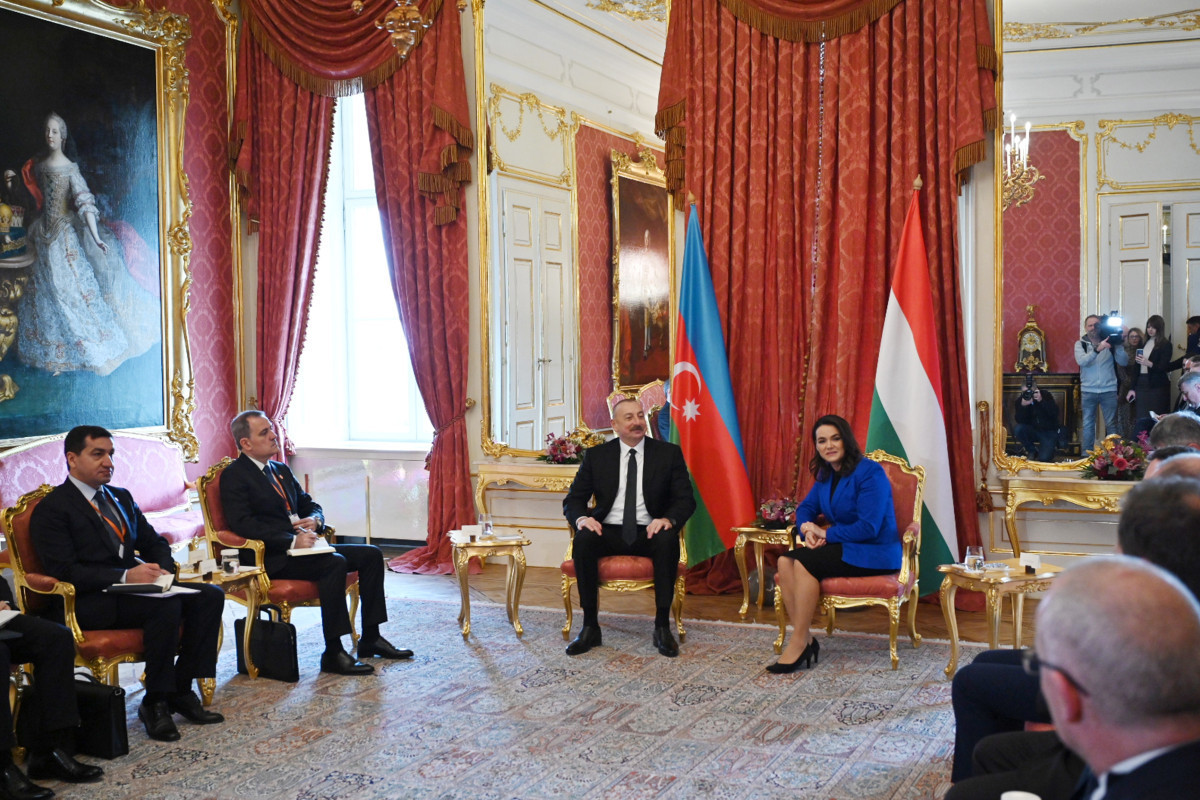 President Ilham Aliyev: Energy is on top of Azerbaijan-Hungary agenda