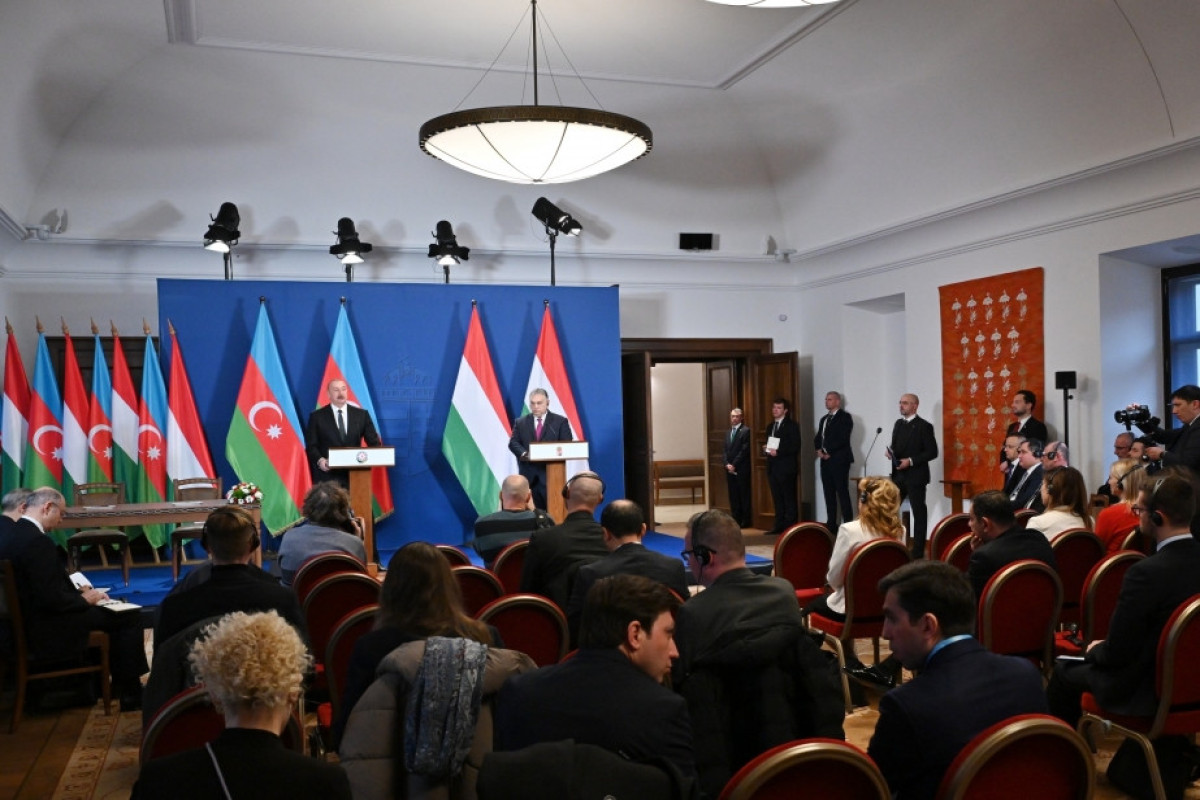 President Ilham Aliyev: Azerbaijan is very interested in working together in field of urban development, which Hungary has a great experience in