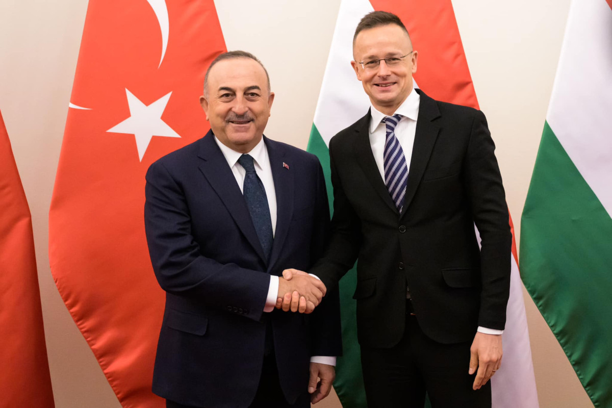 Péter Szijjártó  and Mevlut Cavusoglu