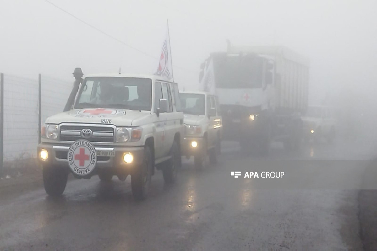 Vehicles belonging to ICRC passed  Azerbaijan's Lachin-Khankandi road without hindrance-PHOTO 