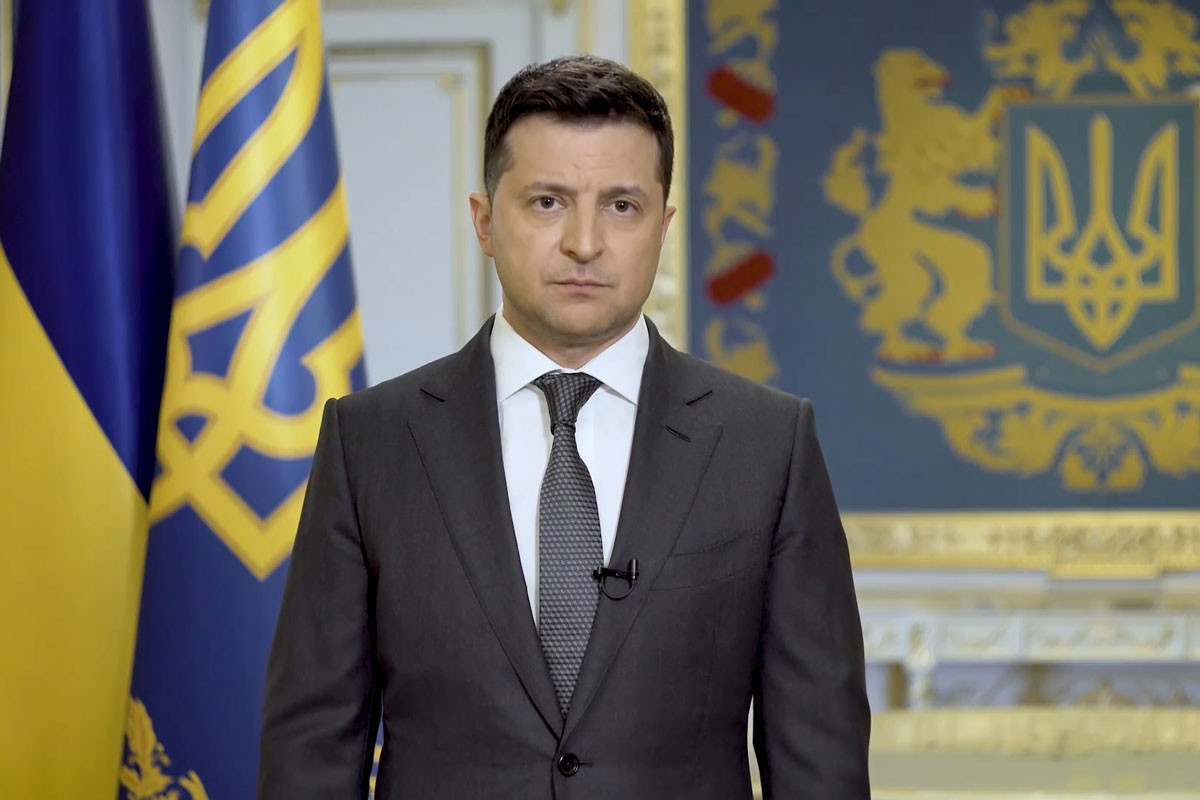 President of Ukraine, Volodymyr Zelensky