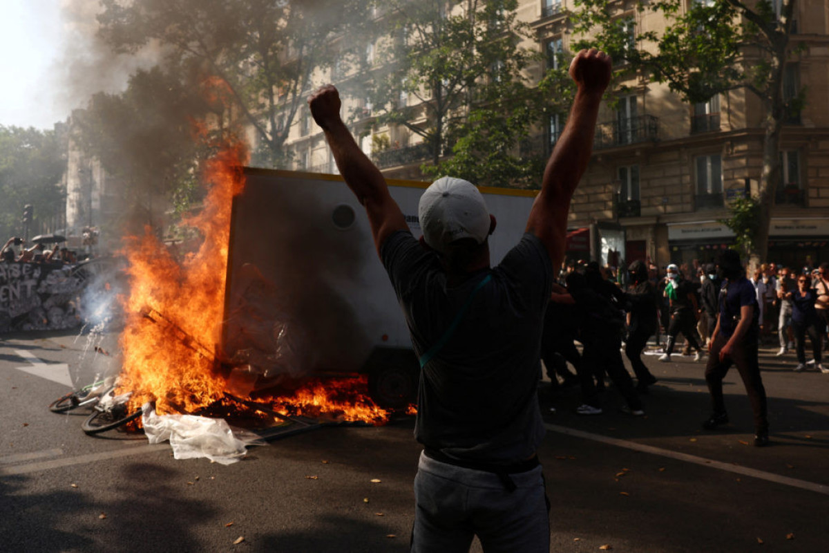 Riots continue in France,  there are 13-year-old children among detained people