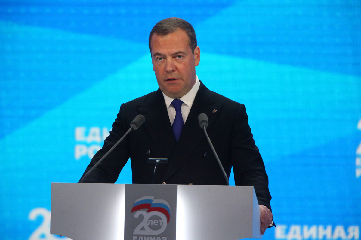 Dmitry Medvedev, the deputy chairman of Russia’s Security Council
