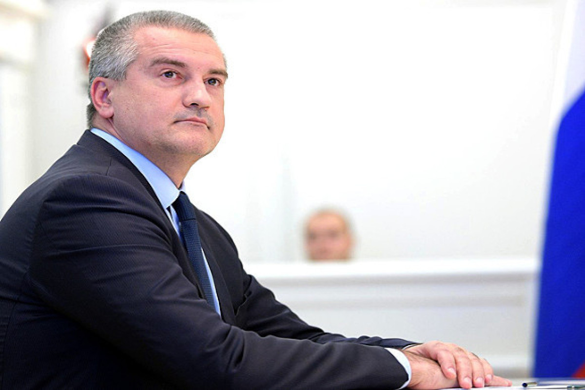 Sergey Aksyonov, the head of the Republic of Crimea