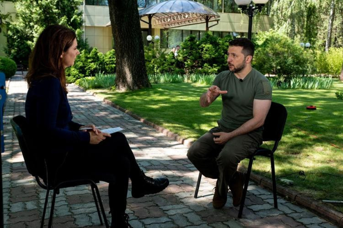 Ukrainian President Volodymyr Zelensky