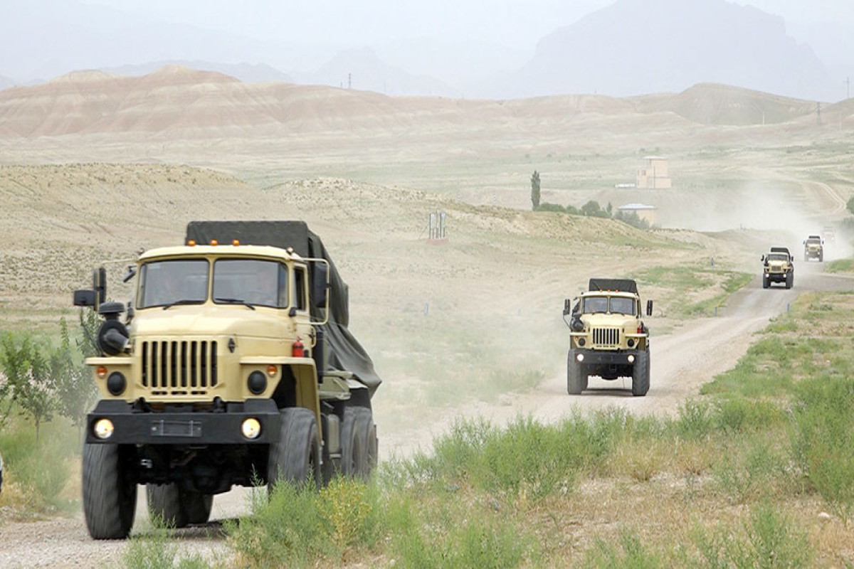 Command-staff exercises were held in the Combined Arms Army-Azerbaijan's MoD -VIDEO 