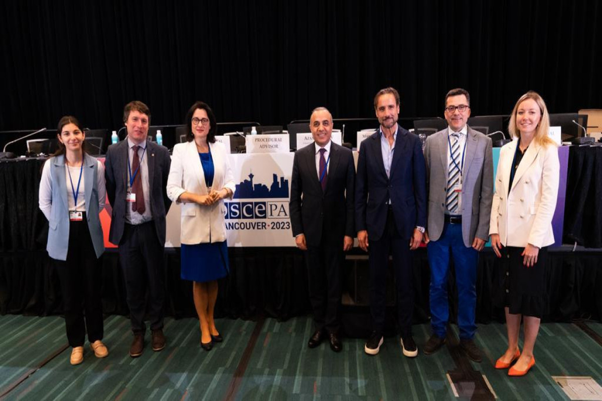 Azay Guliyev re-elected Vice President of OSCE PA
