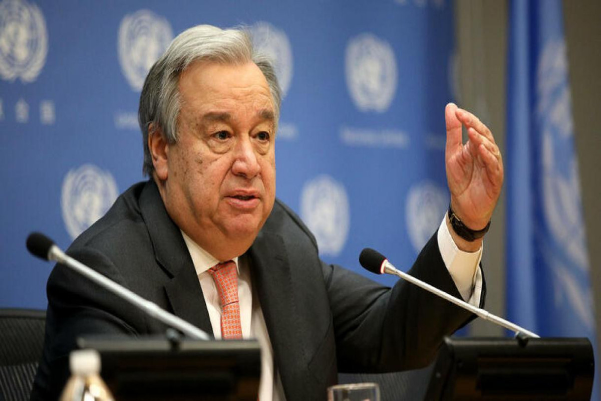 Antonio  Guterres, UN Secretary General