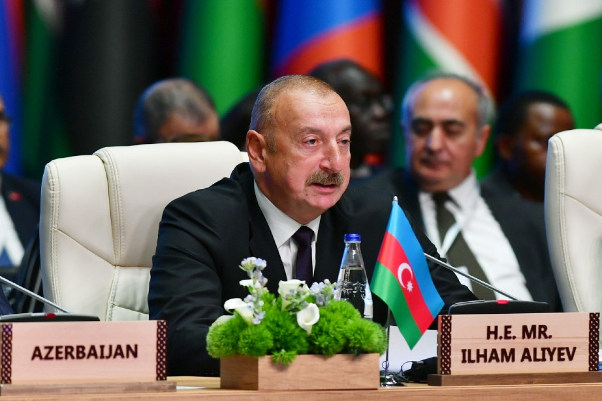President of Azerbaijan Ilham Aliyev