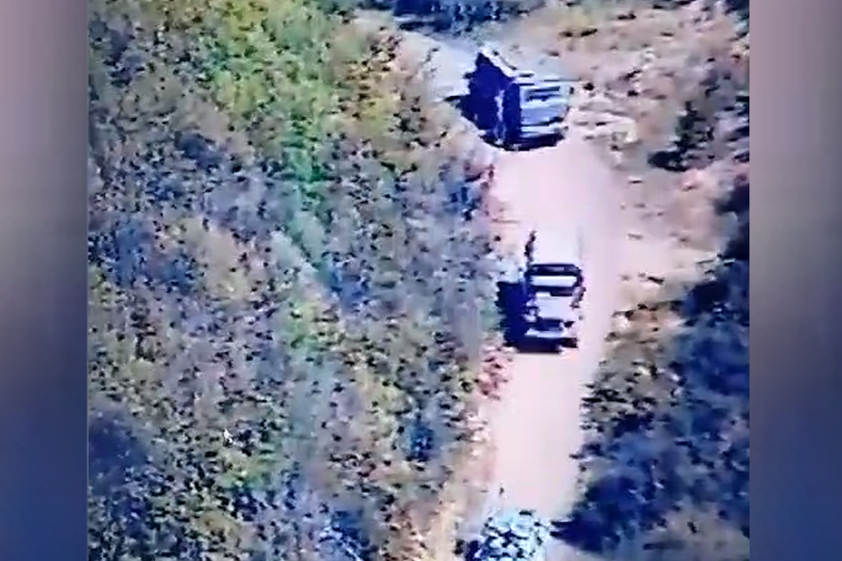 Supply equipments are carried to Armenian combat positions for the next time through Khankendi-Khalfali road accompanied by RPC-VIDEO 