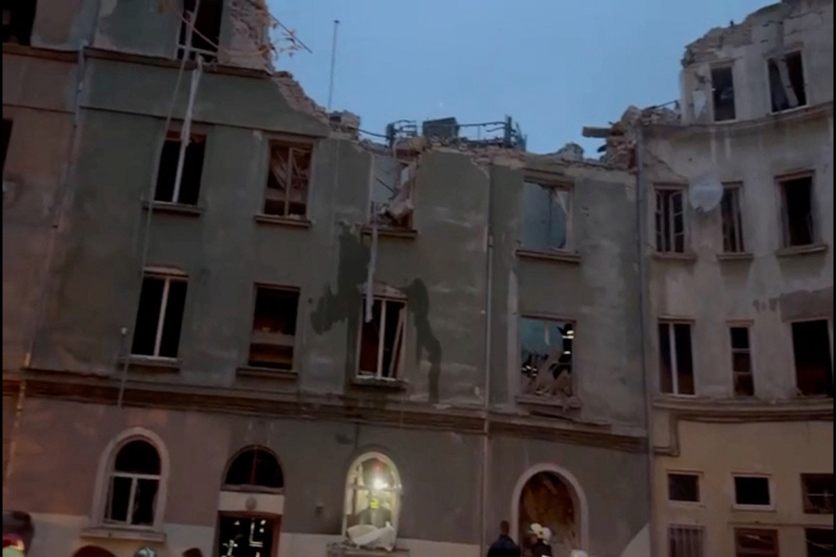 Lviv missile strike a "direct hit" on residential building, Ukrainian official says