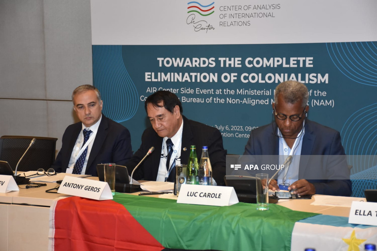 Baku Initiative Group against French colonialism was set up