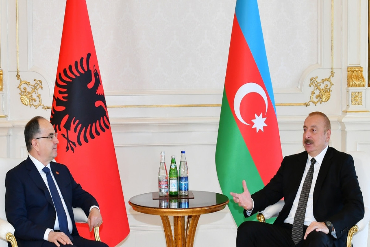 Azerbaijani and Albanian presidents held one-on-one meeting
