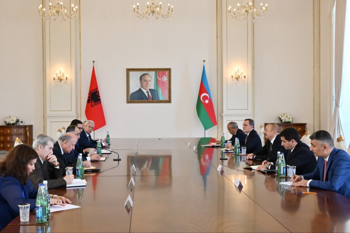 Azerbaijani and Albanian presidents held expanded meeting-UPDATED 