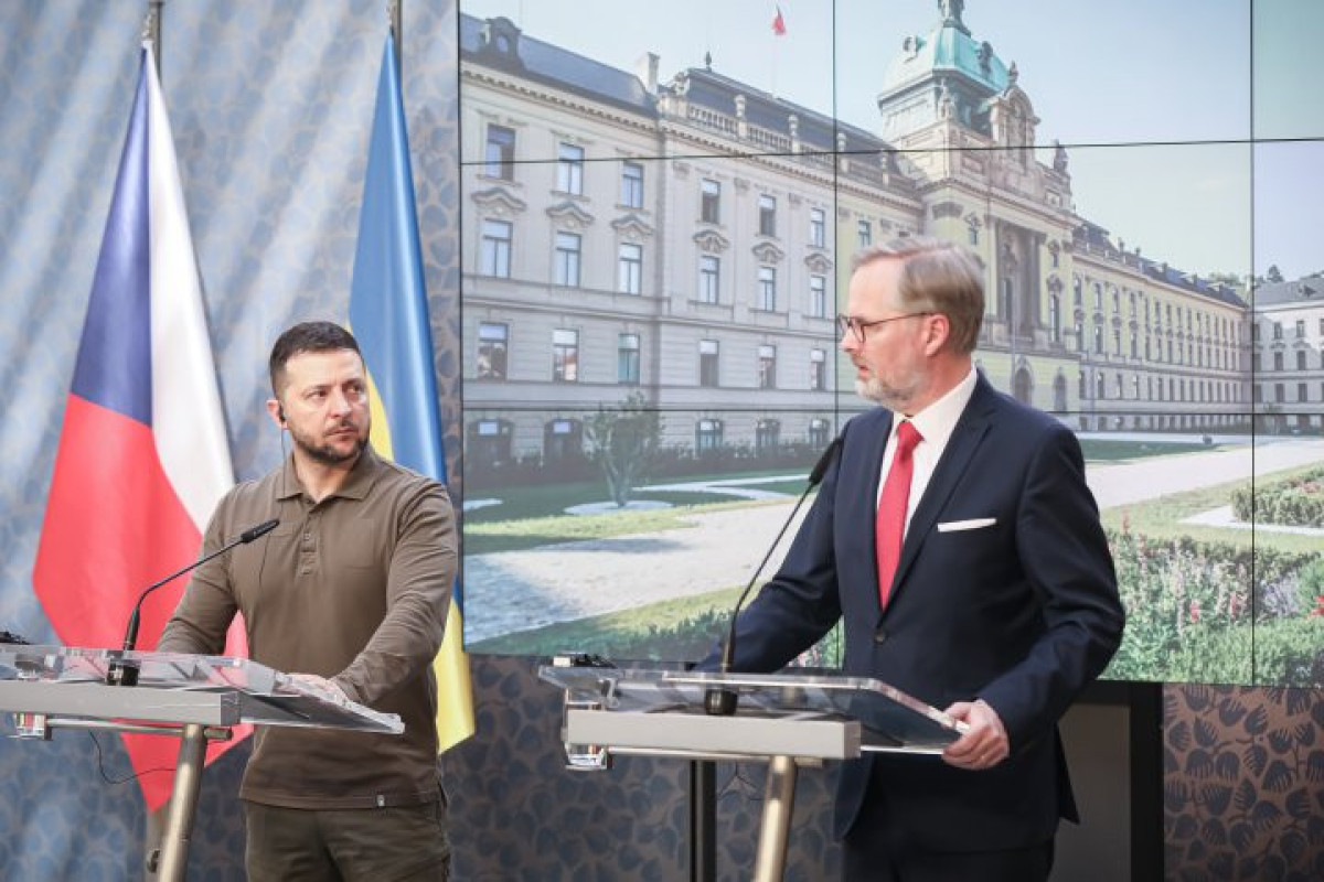 Czech PM Fiala says Ukraine's future is in EU, NATO