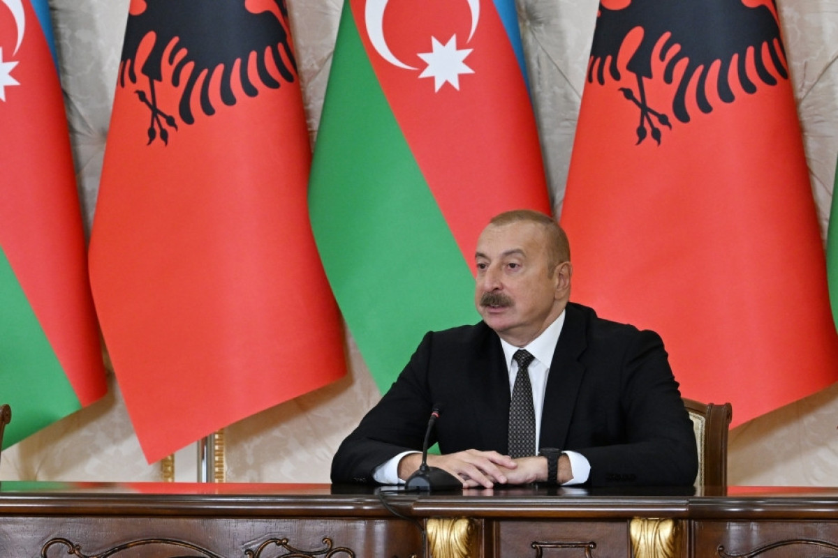 President Ilham Aliyev expressed gratitude to Albania for supporting Azerbaijan in organizations where the country is not present
