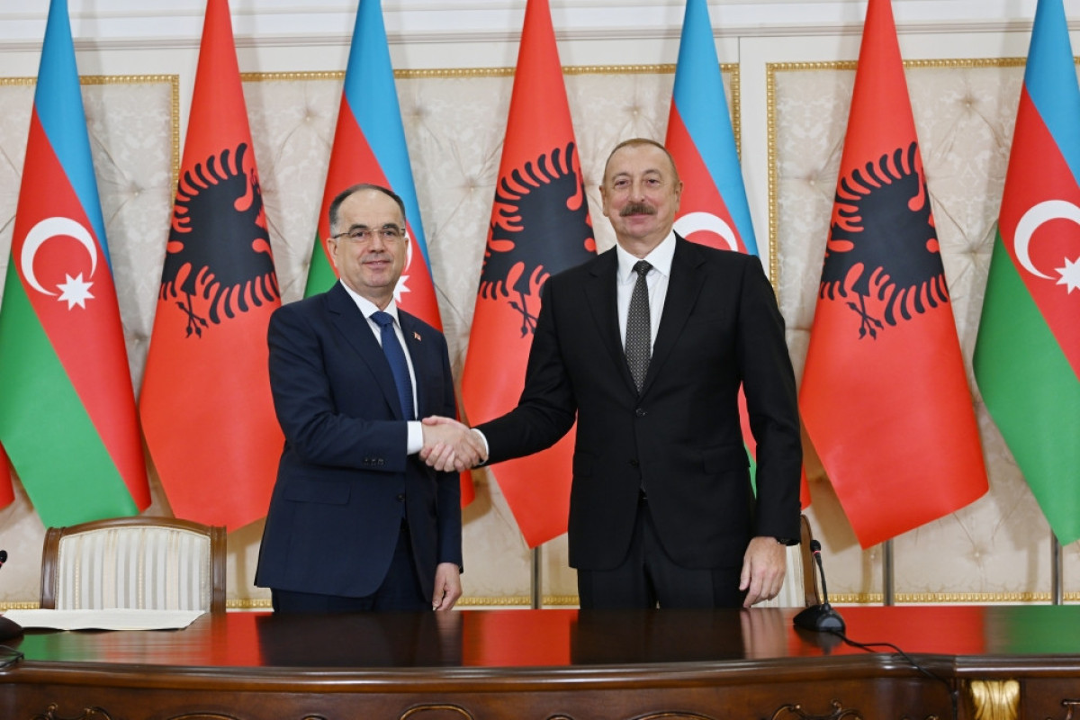 Azerbaijani and Albanian Presidents made press statements-UPDATED -PHOTO -VIDEO 