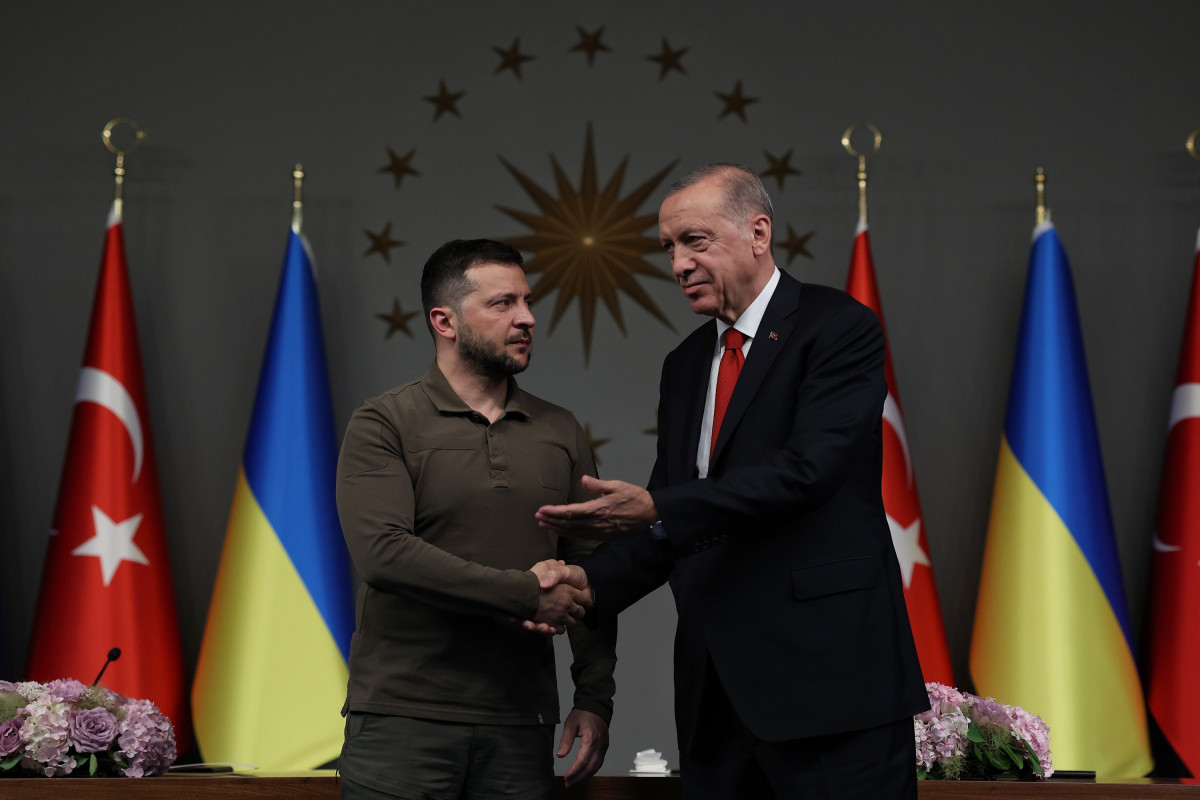 Türkiye supports Ukraine's NATO membership, Zelensky says