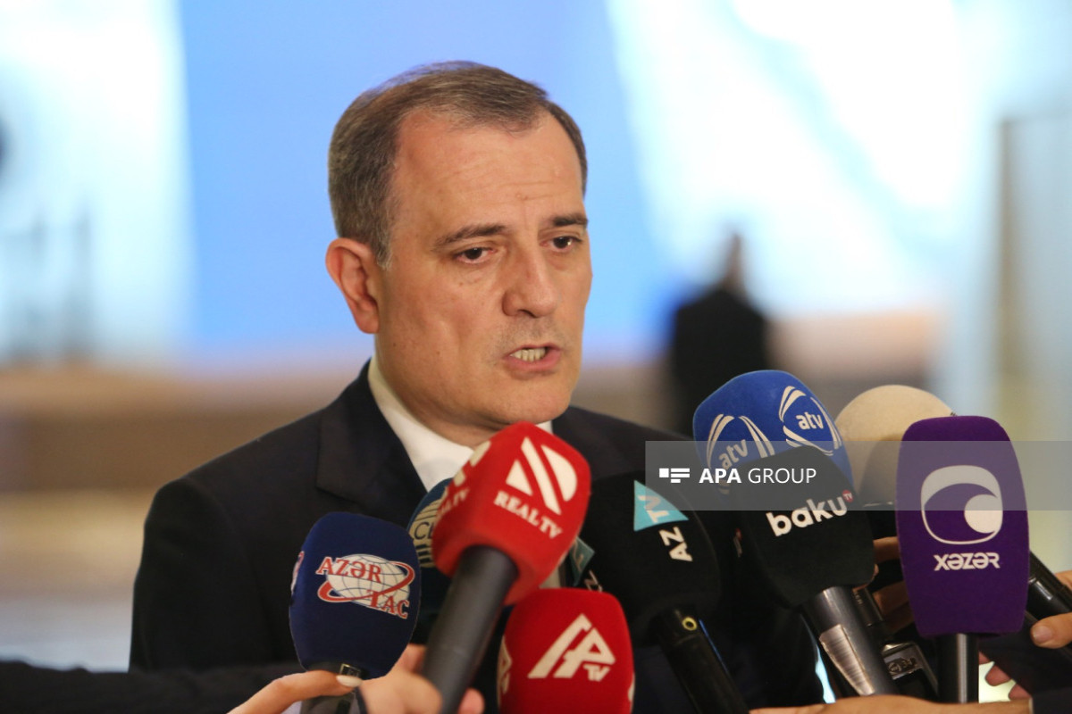 Azerbaijan's Minister of Foreign Affairs Jeyhun Bayramov