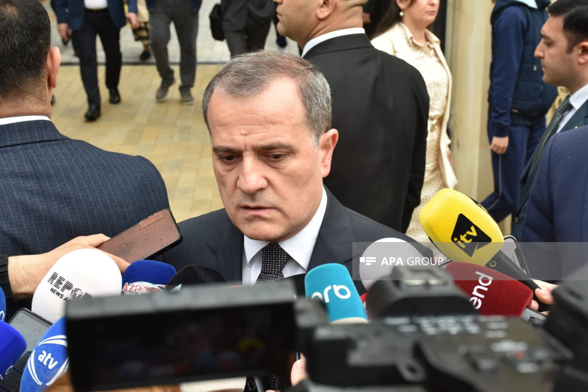 Azerbaijan's Minister of Foreign Affairs Jeyhun Bayramov