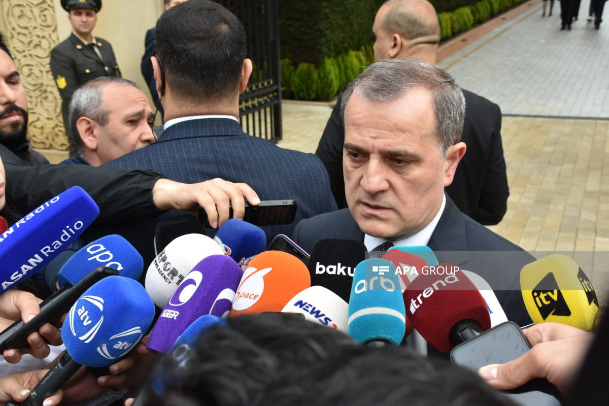 Azerbaijan's Minister of Foreign Affairs Jeyhun Bayramov