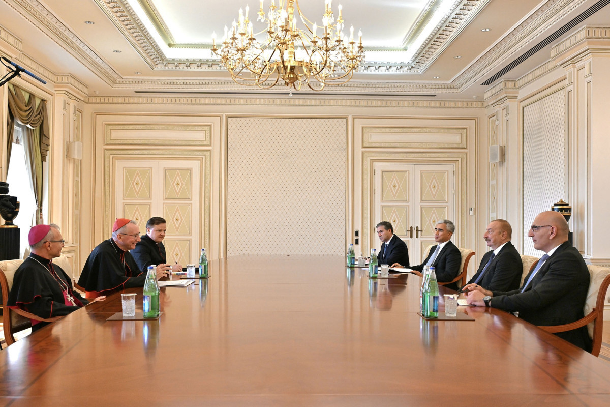 President Ilham Aliyev received Secretary of State of the Holy See-UPDATED 