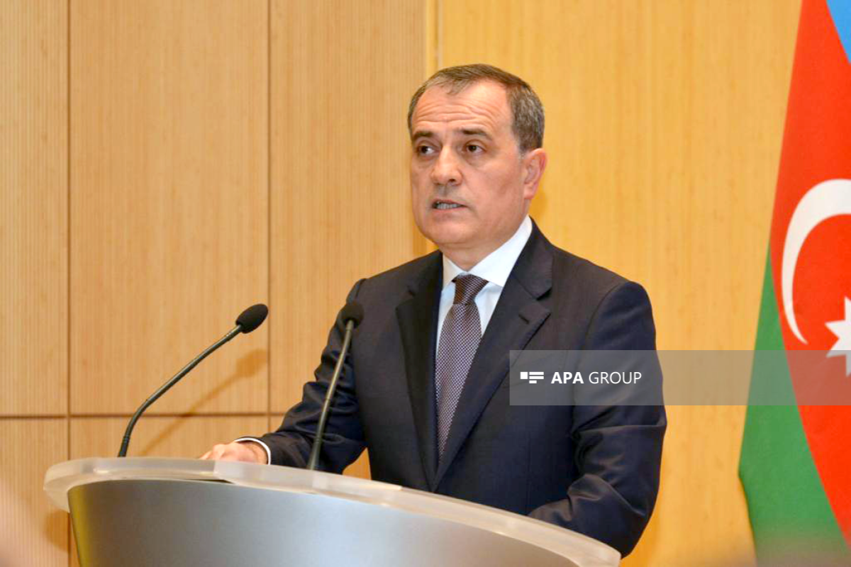 Azerbaijan’s Minister of foreign affairs Jeyhun Bayramov