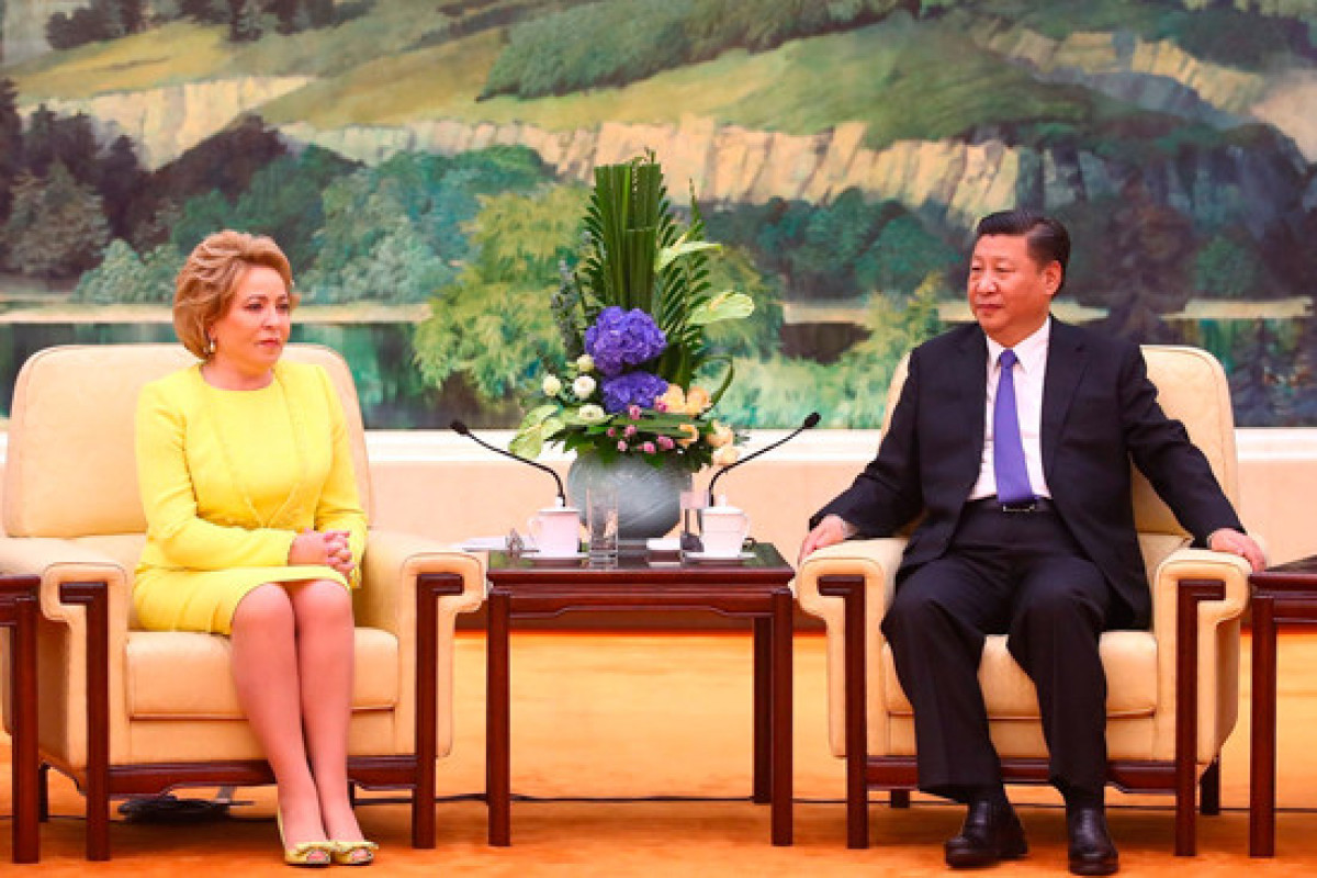 Chair of Russia's Federation Council meets with Chinese President in Beijing