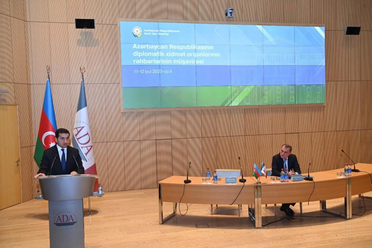 Meeting of the heads of diplomatic service bodies of Azerbaijan kicks off