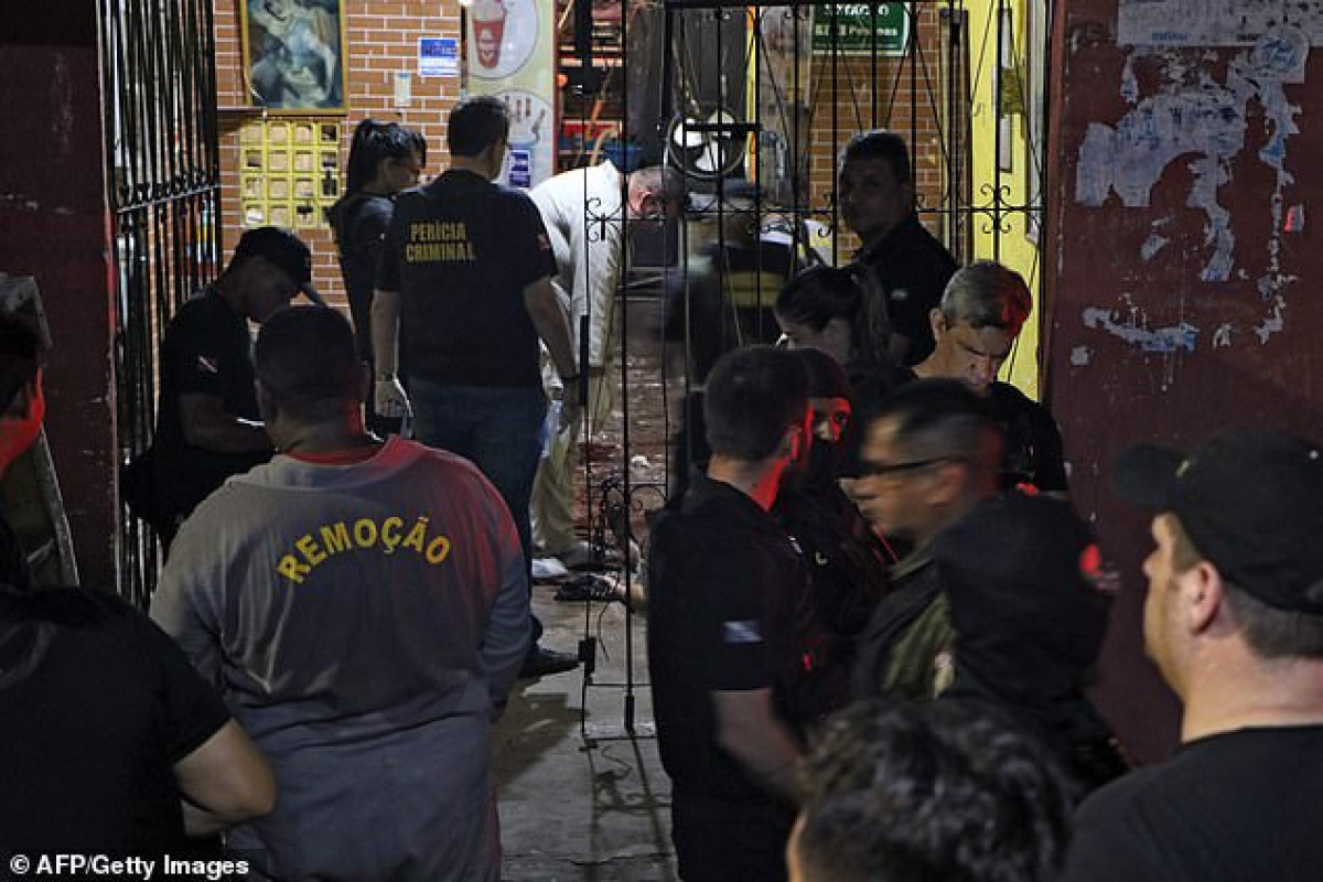 4 people killed in bar in southern Brazil