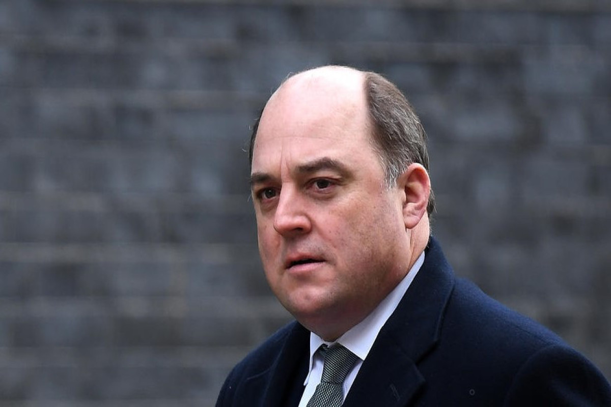 British Defense Minister Ben Wallace