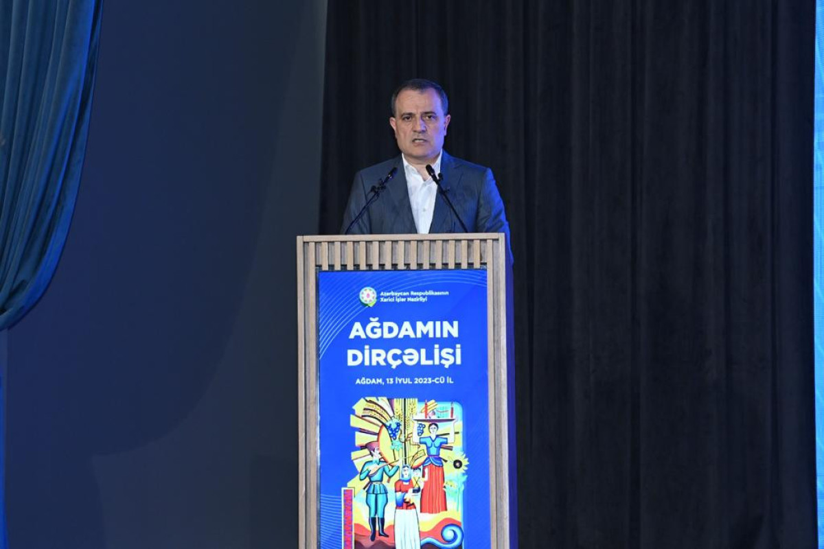 Azerbaijani FM: Destruction of Aghdam by Armenia is an integral part of Armenia's policy of ethnic hatred and intolerance towards Azerbaijan