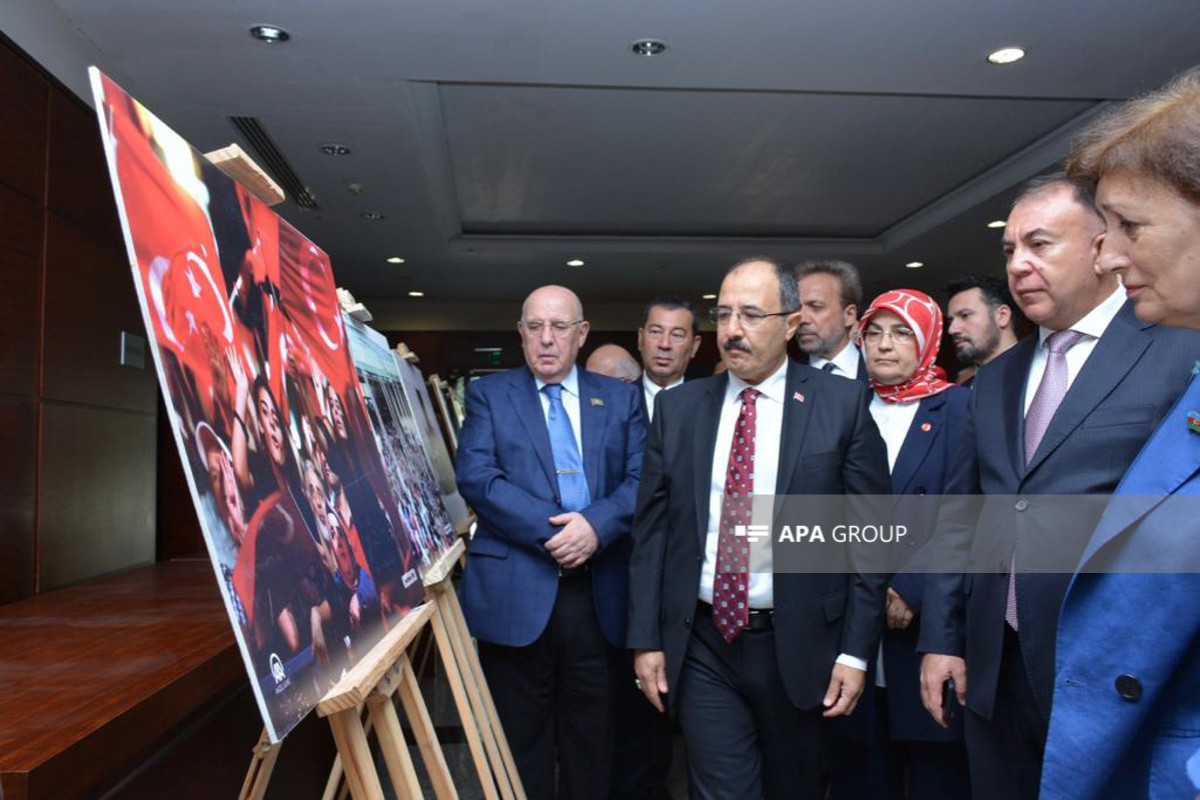 Turkish Embassy in Baku held commemorative event in connection with July 15 coup d'état attempt-PHOTO 