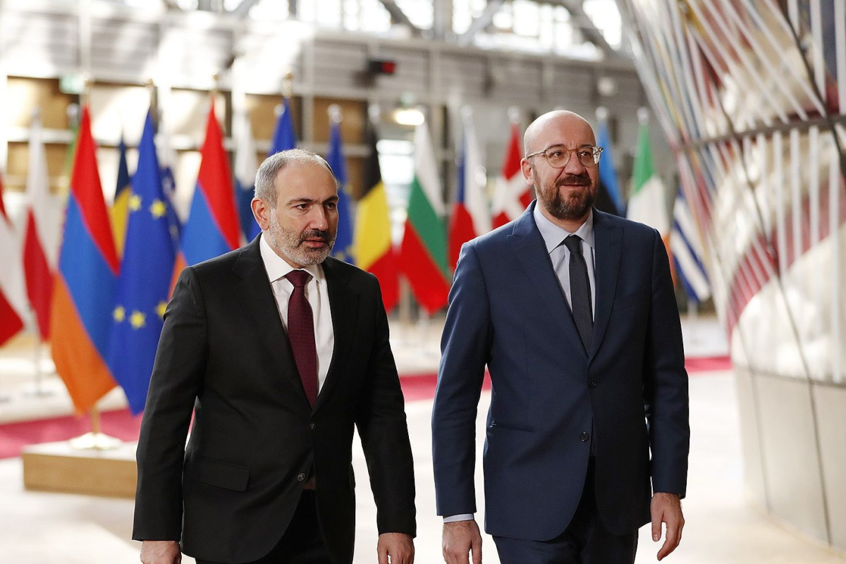 Meeting of President of European Council and Armenia's Prime Minister kicks off in Brussels