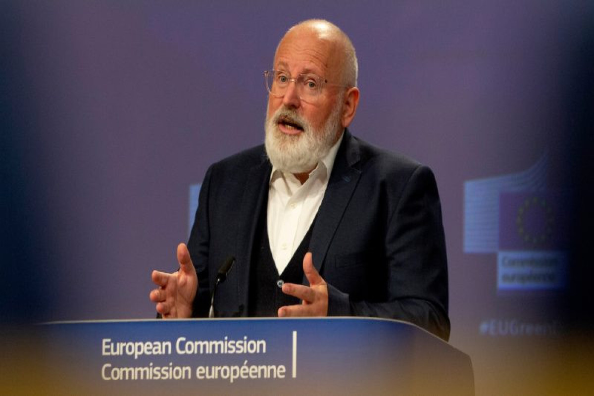 Frans Timmermans, EU climate chief