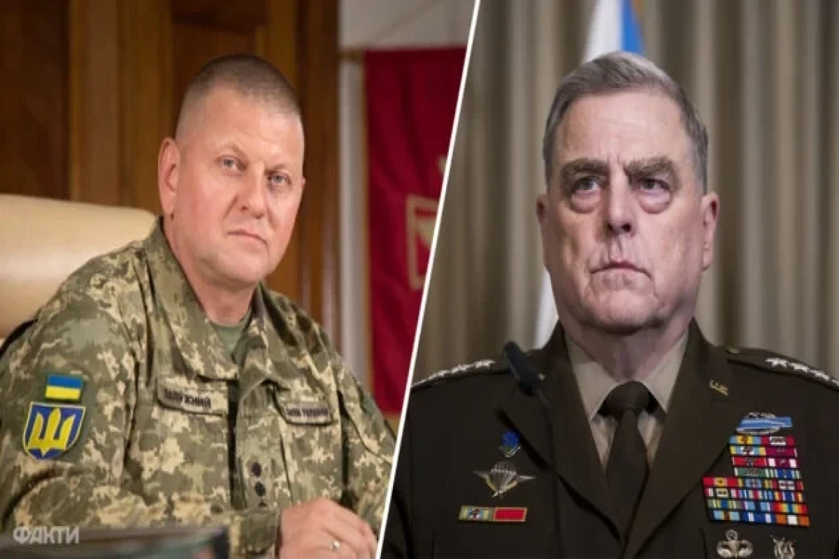 Zaluzhny tells Milley about counteroffensive, AFU successes in several directions