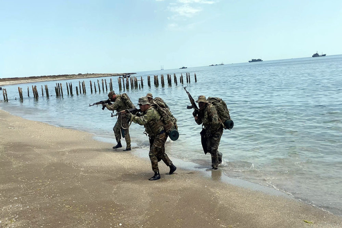 MoD: Azerbaijani Army's "Khazri Wave" tactical exercises in Caspian underway-VIDEO 