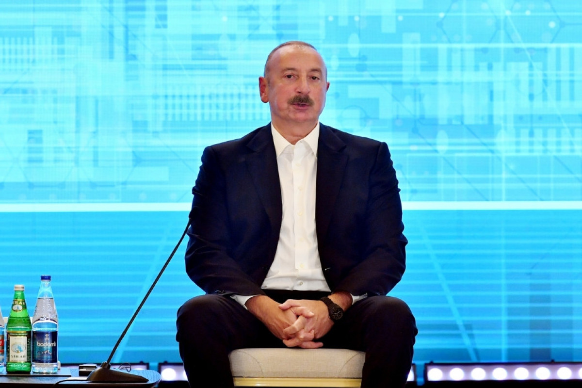 Azerbaijani President: Establishment of checkpoint on the border is an important stage in the post-conflict situation