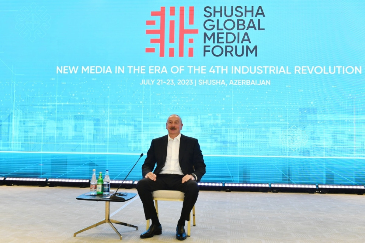 President Ilham Aliyev: Brussel format, we consider as a kind of supplementary or a kind of a supportive mechanism of direct interaction on level of leaders of Armenia and Azerbaijan