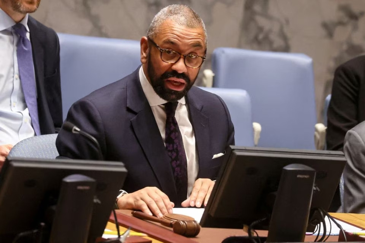 James Cleverly, British foreign minister