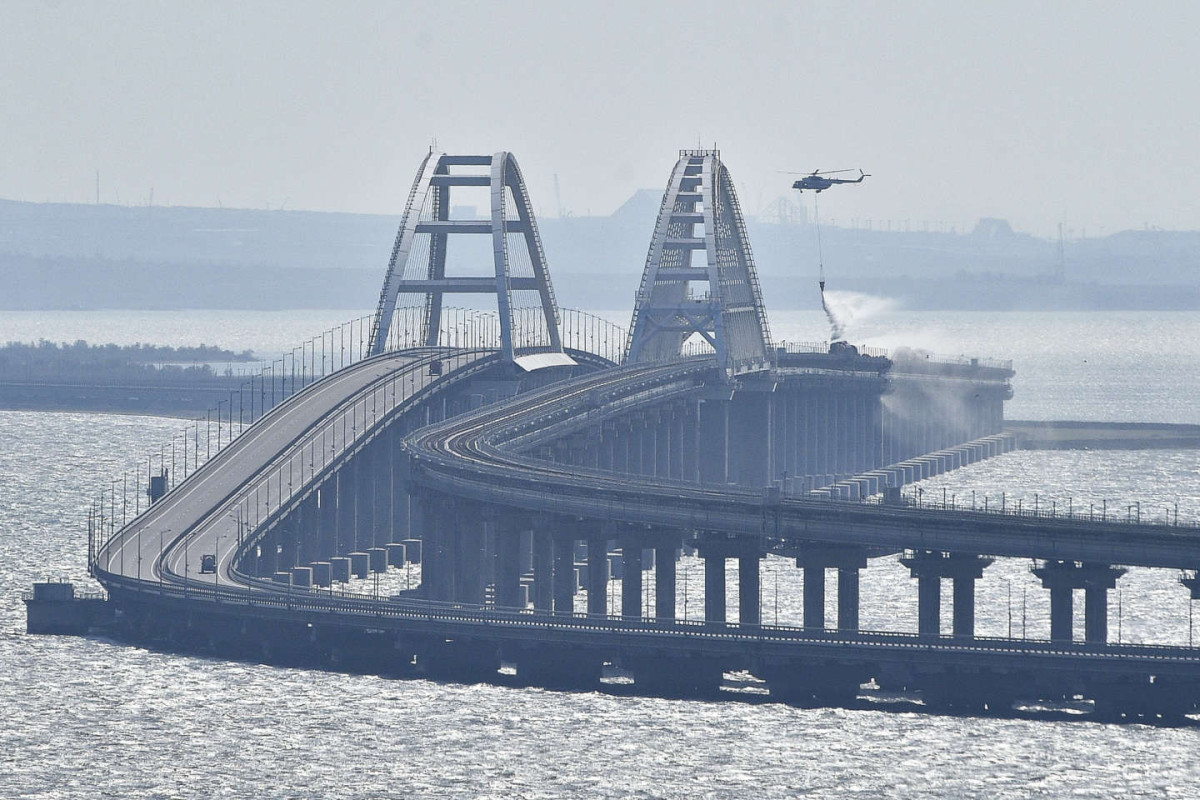 Crimea bridge closed after fuel depot hit - Russia