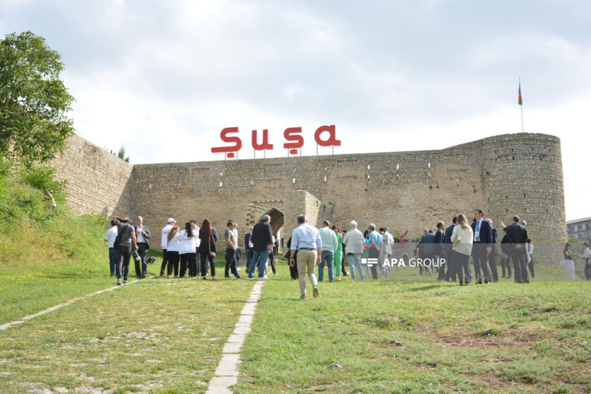 Global Media Forum participants get acquainted with the historical places and nature of Shusha - PHOTOLENT 