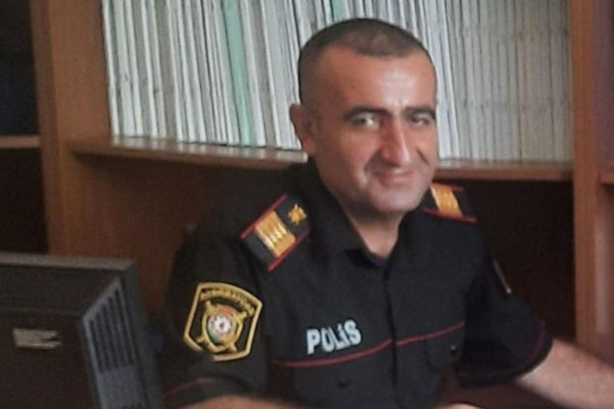Azerbaijani President awards police sergeant "For Bravery" medal-ORDER 