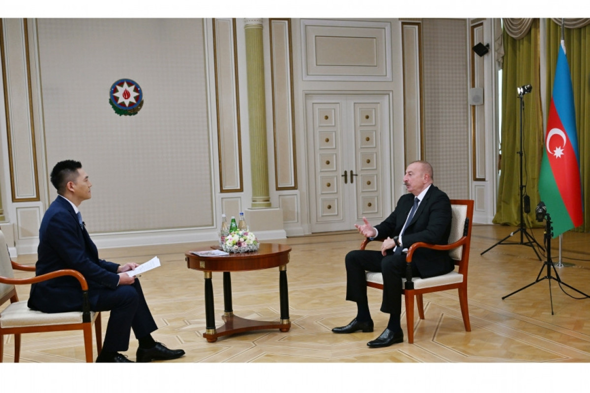 Azerbaijani President: En route of Zangezur corridor, we plan to create a lot of new manufacturing facilities, and we don't want only to be a transitor