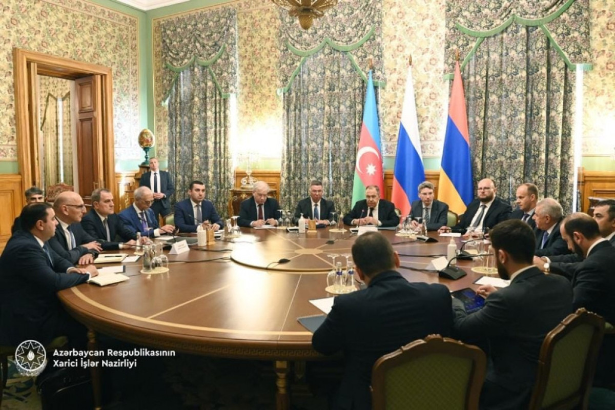 Azerbaijan's FM  in Moscow discussed the process of normalization of relations between Baku and Yerevan
